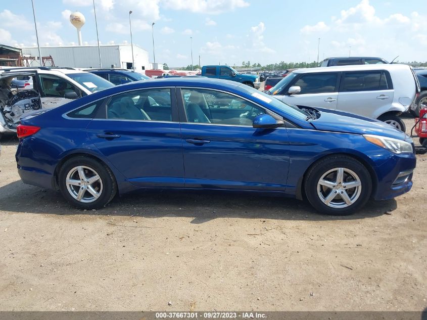 2015 HYUNDAI SONATA 2.4L SE - 5NPE24AF4FH206153