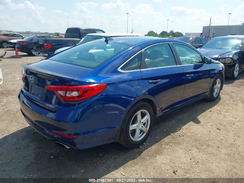 2015 HYUNDAI SONATA 2.4L SE - 5NPE24AF4FH206153
