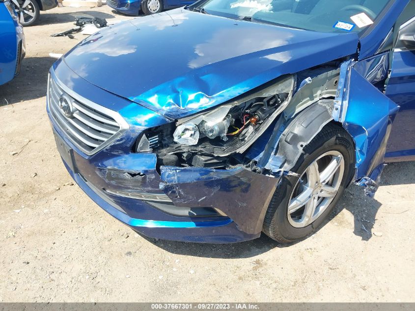 2015 HYUNDAI SONATA 2.4L SE - 5NPE24AF4FH206153