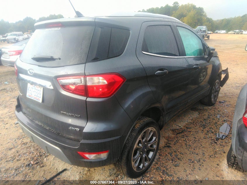 VIN MAJ6S3KL3MC403557 2021 FORD ECOSPORT TITANIUM