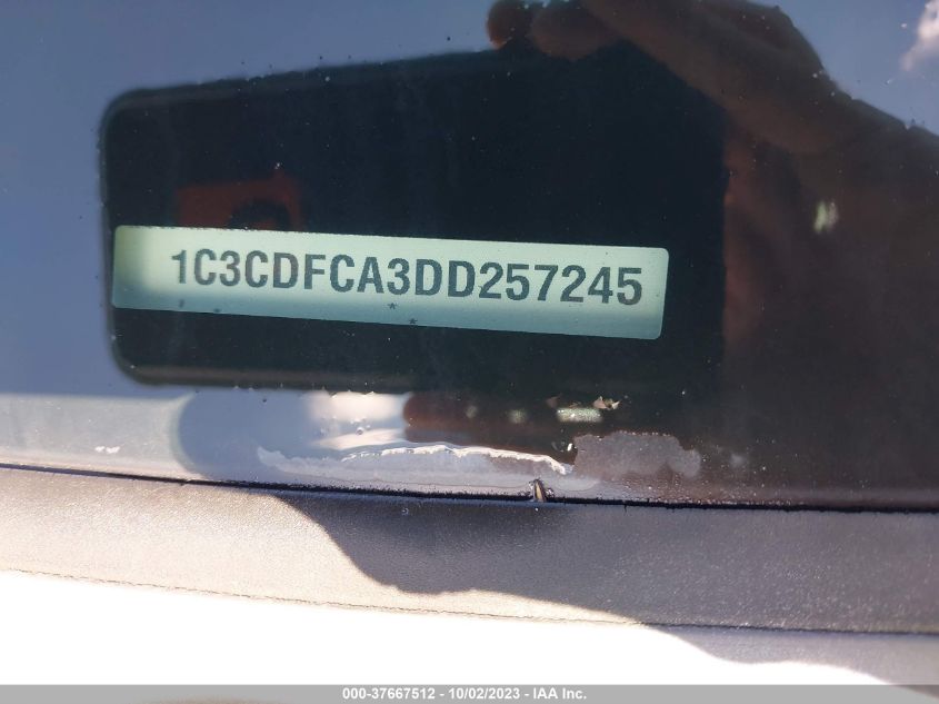 2013 DODGE DART LIMITED - 1C3CDFCA3DD257245
