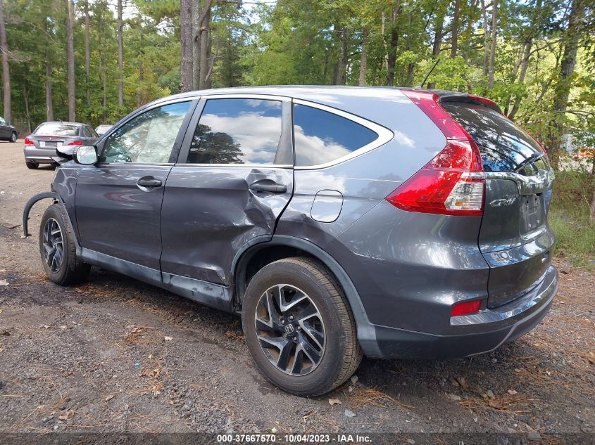 2016 HONDA CR-V SE - 2HKRM3H42G8514790