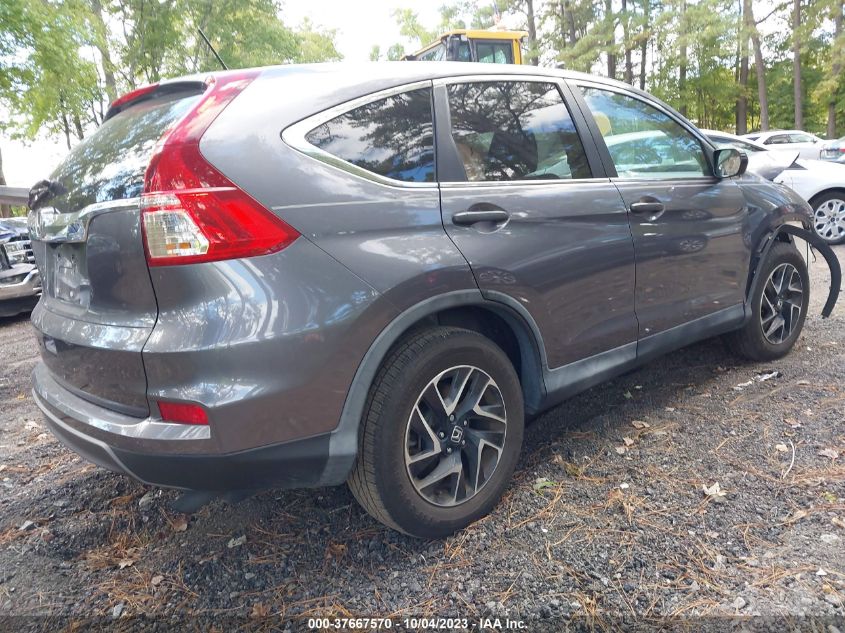 2016 HONDA CR-V SE - 2HKRM3H42G8514790