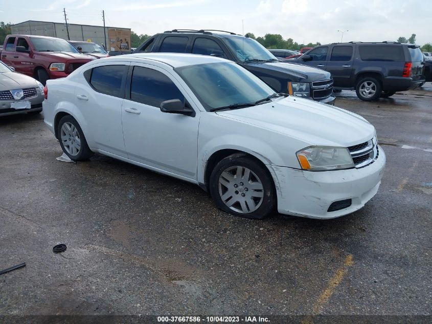 2014 DODGE AVENGER SE - 1C3CDZAB6EN190570