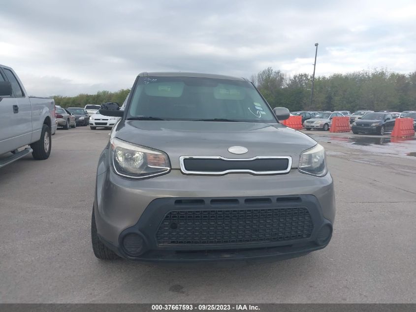 2014 KIA SOUL BASE - KNDJN2A21E7028910