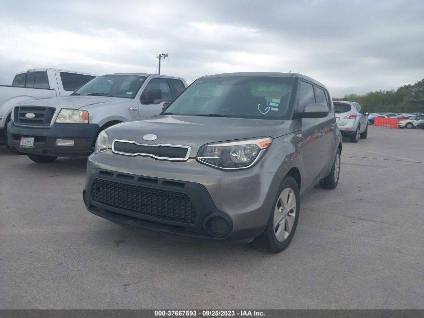 2014 KIA SOUL BASE - KNDJN2A21E7028910
