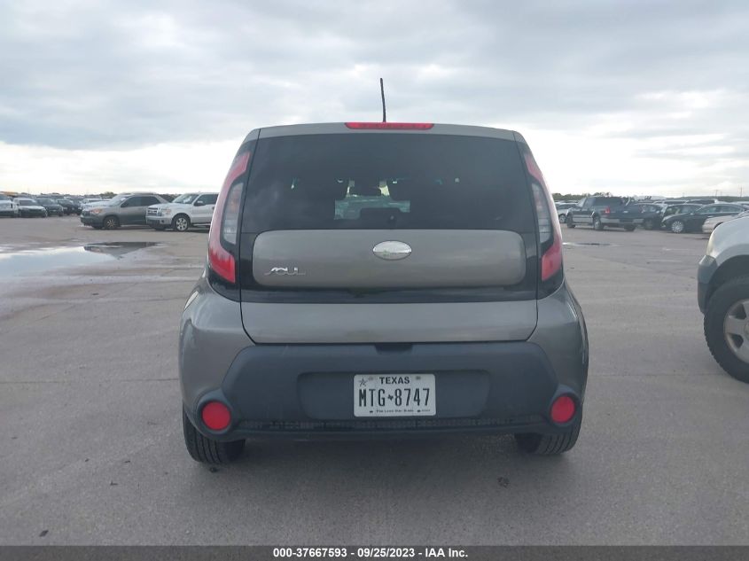 2014 KIA SOUL BASE - KNDJN2A21E7028910