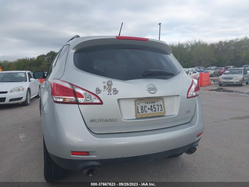 2014 NISSAN MURANO SV - JN8AZ1MU3EW419871