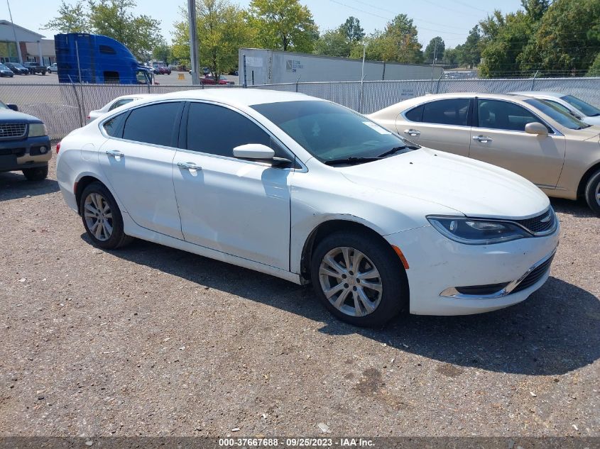 2015 CHRYSLER 200 LIMITED - 1C3CCCAB0FN720307