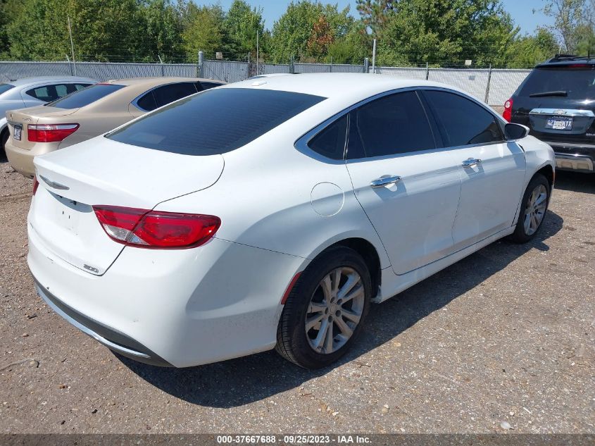2015 CHRYSLER 200 LIMITED - 1C3CCCAB0FN720307