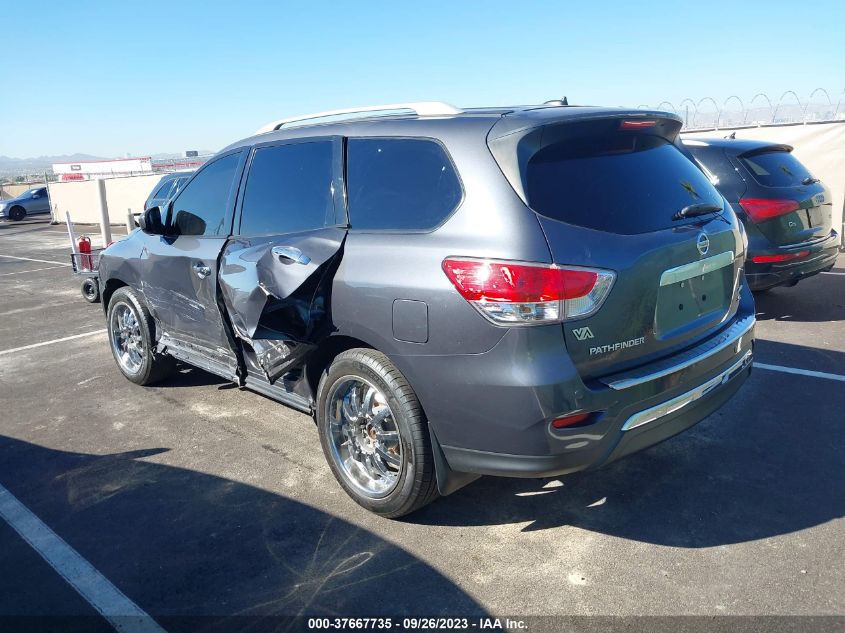 2014 NISSAN PATHFINDER SL - 5N1AR2MM8EC652868