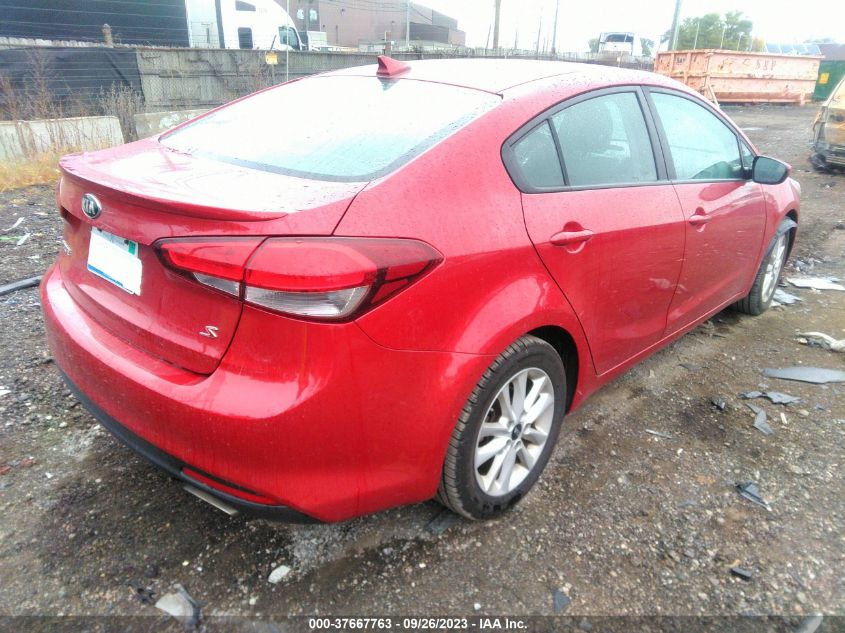 2017 KIA FORTE S - 3KPFL4A71HE158600