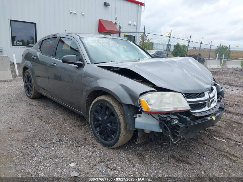 2013 DODGE AVENGER SE - 1C3CDZAB9DN684369