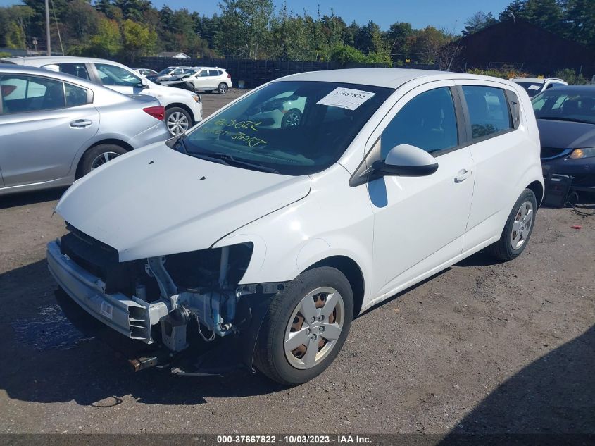2013 CHEVROLET SONIC LS - 1G1JA6SG2D4187845