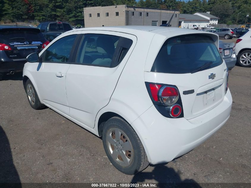 2013 CHEVROLET SONIC LS - 1G1JA6SG2D4187845