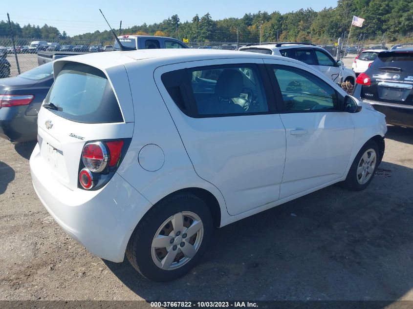 2013 CHEVROLET SONIC LS - 1G1JA6SG2D4187845