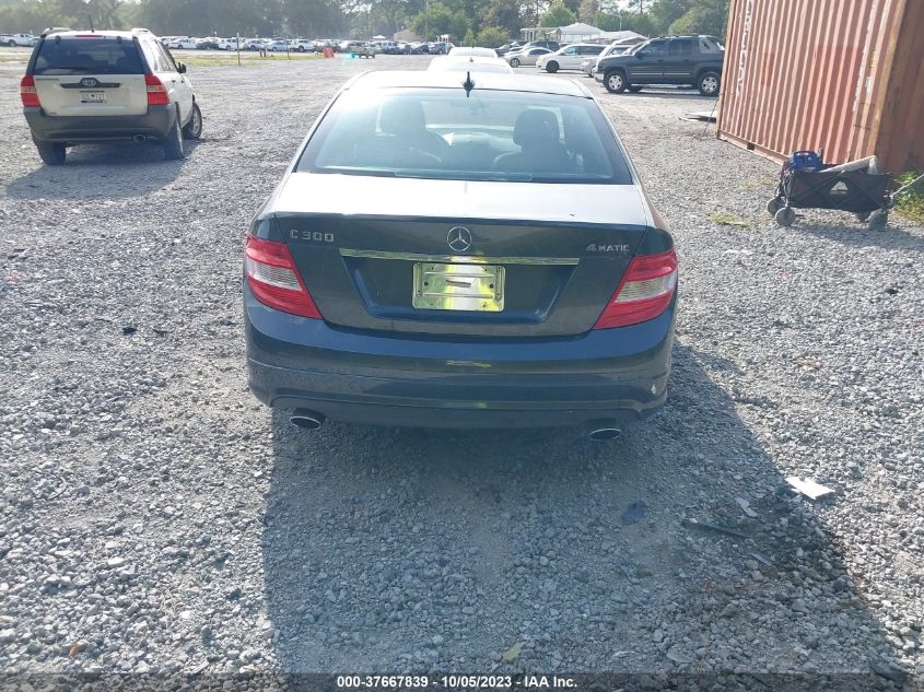 WDDGF8BB0AR106476 | 2010 MERCEDES-BENZ C 300