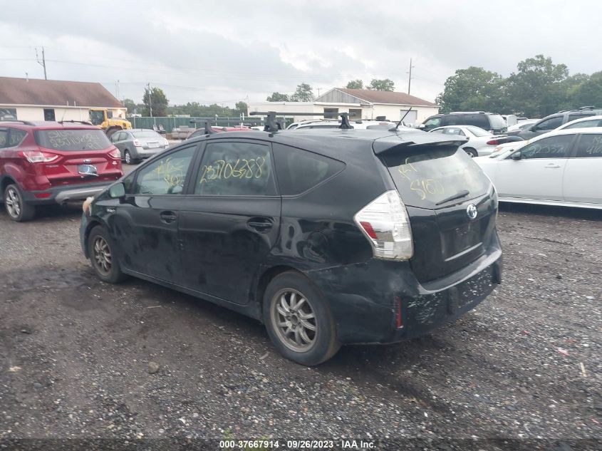2013 TOYOTA PRIUS V TWO/THREE/FIVE - JTDZN3EU9D3251299