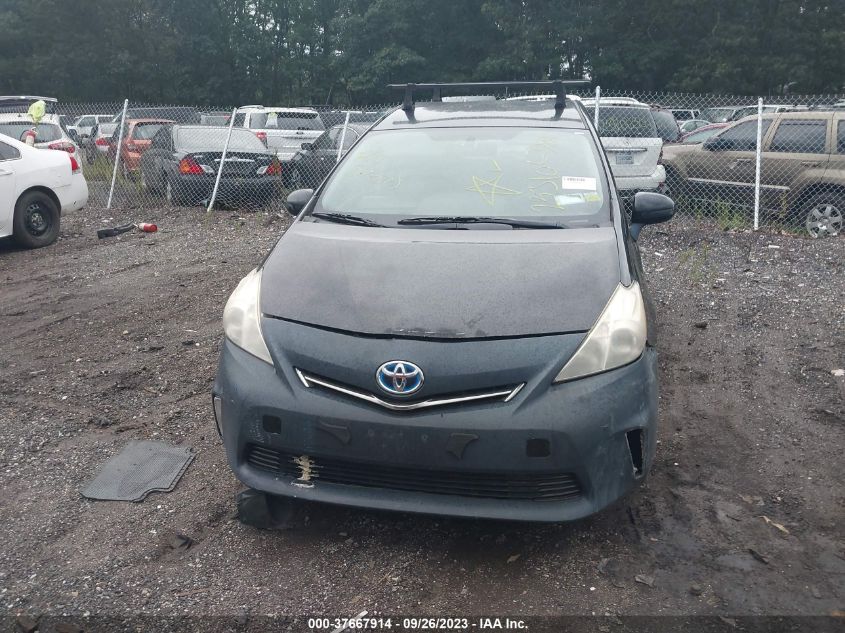 2013 TOYOTA PRIUS V TWO/THREE/FIVE - JTDZN3EU9D3251299