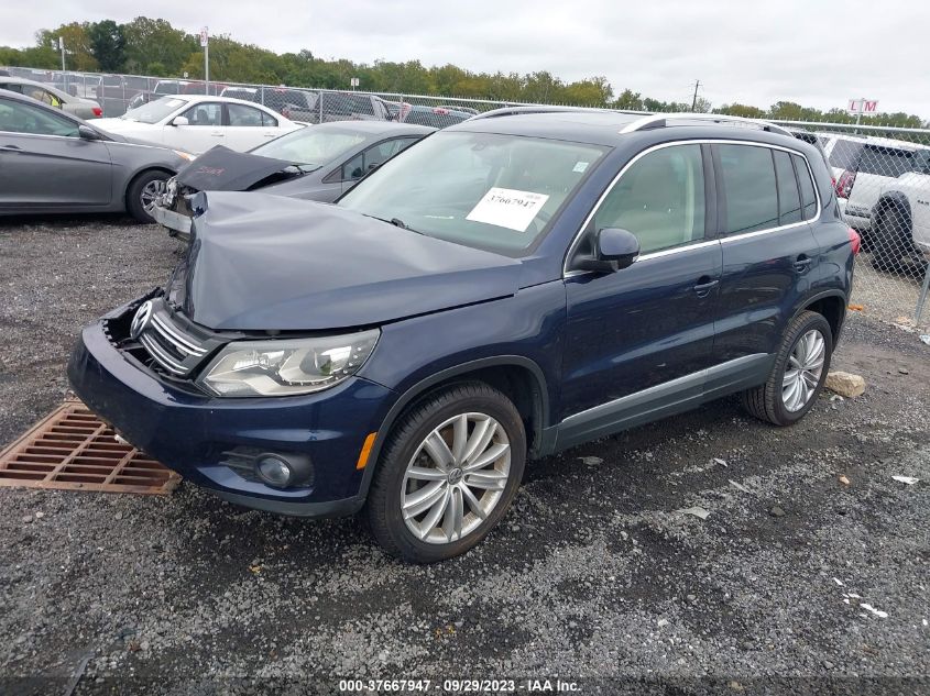 2016 VOLKSWAGEN TIGUAN SE - WVGAV7AX2GW600774