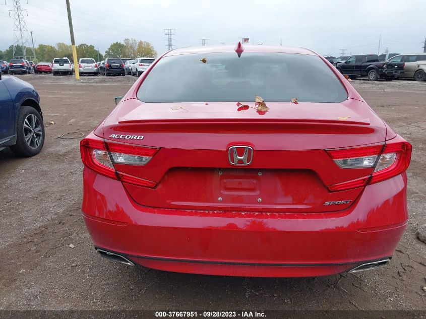 2018 HONDA ACCORD SEDAN SPORT 1.5T - 1HGCV1F30JA067720