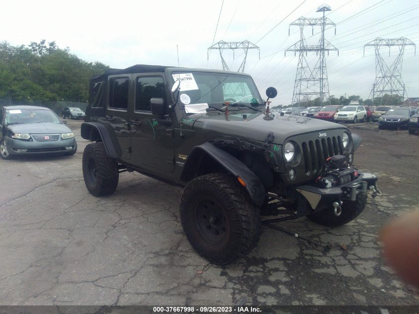 2015 JEEP WRANGLER UNLIMITED SAHARA - 1C4BJWEG1FL675944