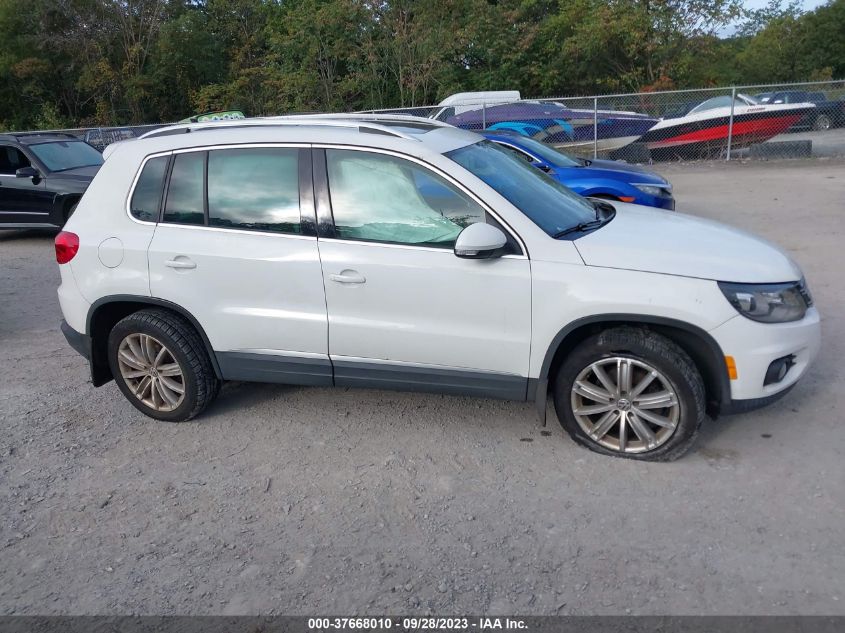 2016 VOLKSWAGEN TIGUAN SE - WVGBV7AX2GW617482