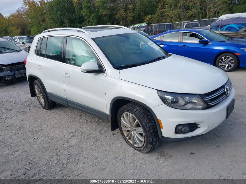 2016 VOLKSWAGEN TIGUAN SE - WVGBV7AX2GW617482