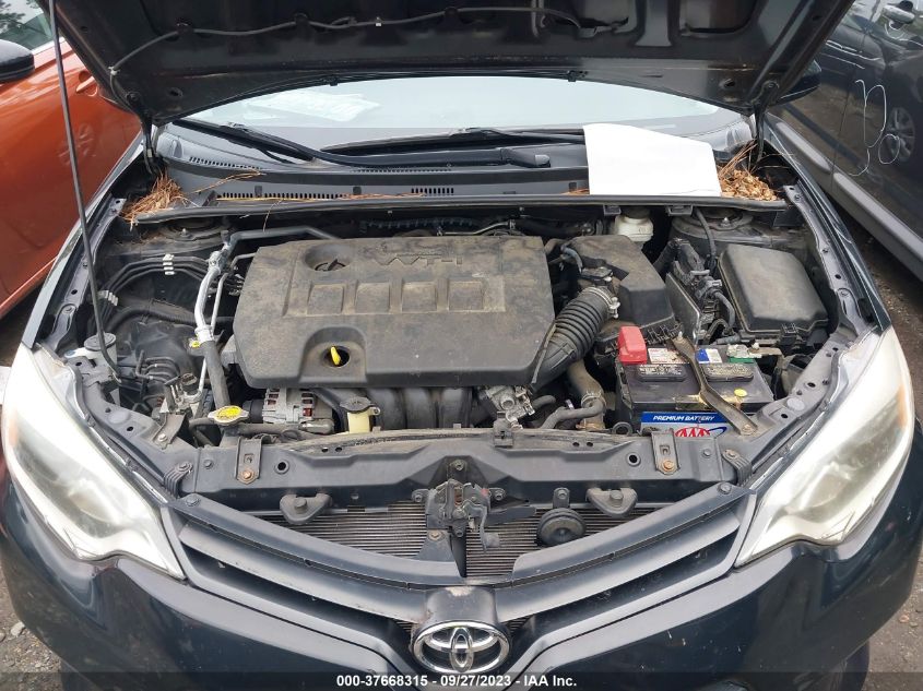 2014 TOYOTA COROLLA L/LE/S/S PLUS/LE PLUS - 2T1BURHE7EC009924