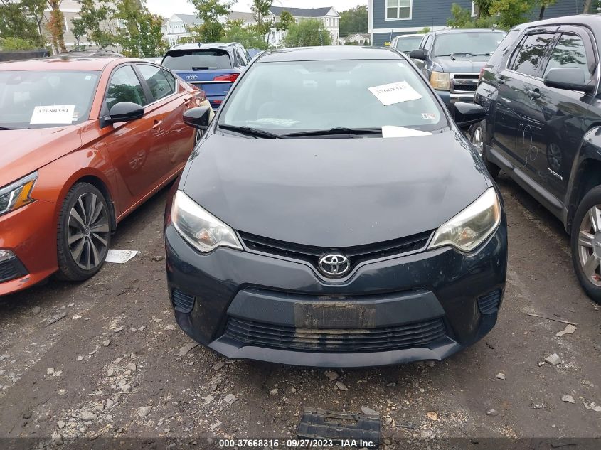 2014 TOYOTA COROLLA L/LE/S/S PLUS/LE PLUS - 2T1BURHE7EC009924