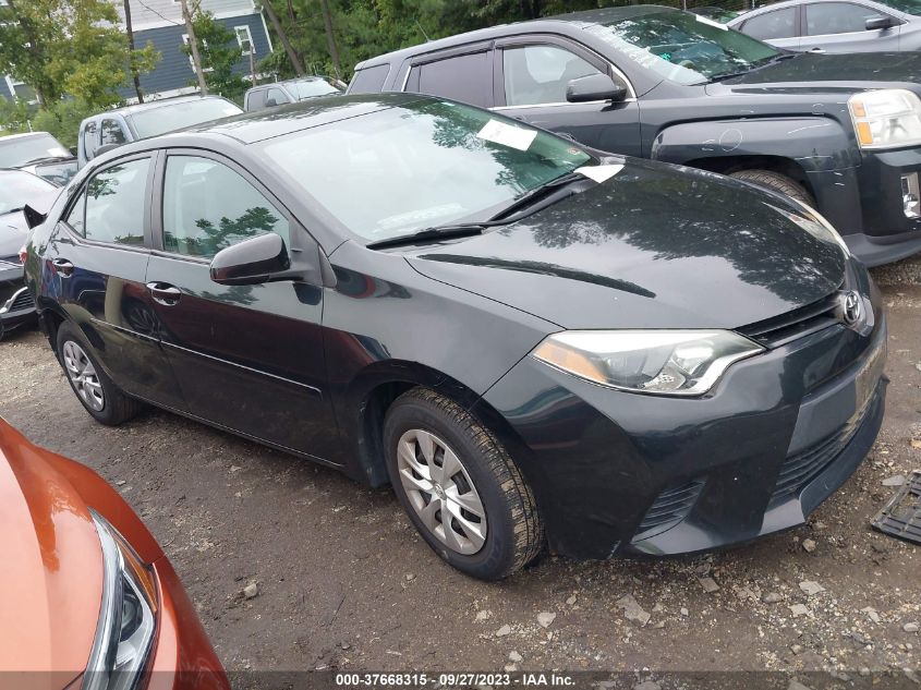 2014 TOYOTA COROLLA L/LE/S/S PLUS/LE PLUS - 2T1BURHE7EC009924