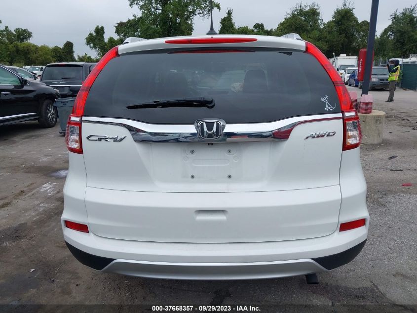 2015 HONDA CR-V EX-L - 5J6RM4H7XFL110740
