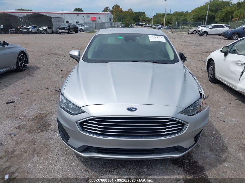 2019 FORD FUSION SE - 3FA6P0HD7KR152136