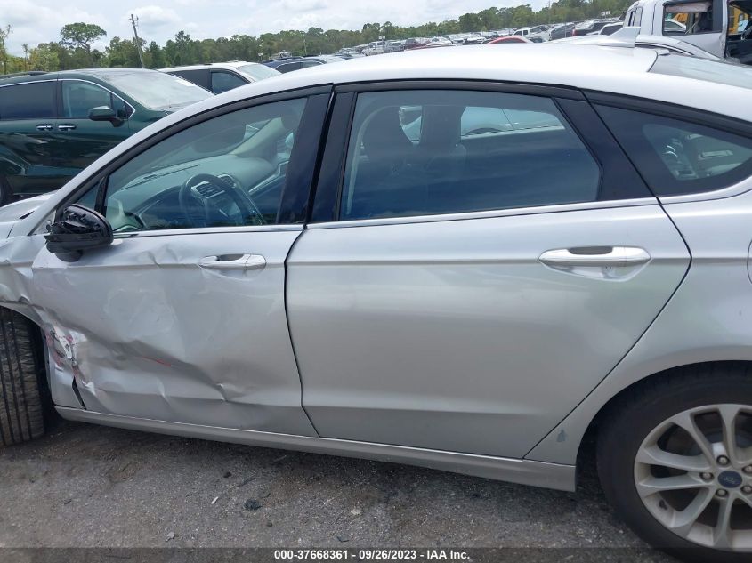 2019 FORD FUSION SE - 3FA6P0HD7KR152136