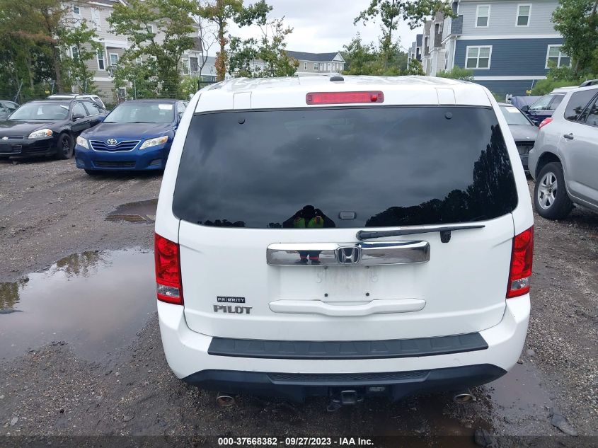 2013 HONDA PILOT EX-L - 5FNYF3H53DB037375