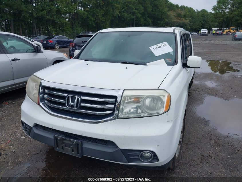 2013 HONDA PILOT EX-L - 5FNYF3H53DB037375