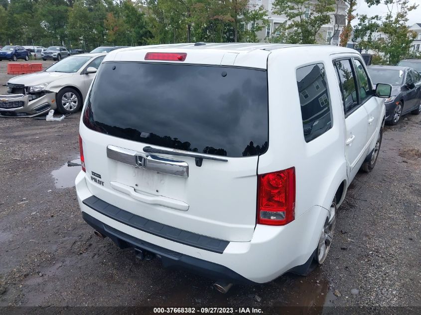 2013 HONDA PILOT EX-L - 5FNYF3H53DB037375