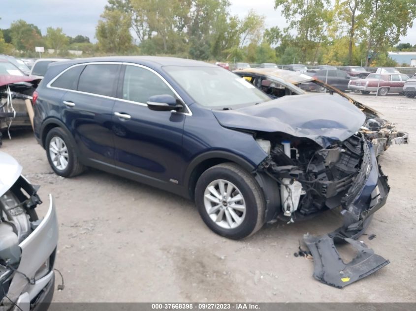 VIN 5XYPGDA37KG544244 2019 KIA SORENTO no.1