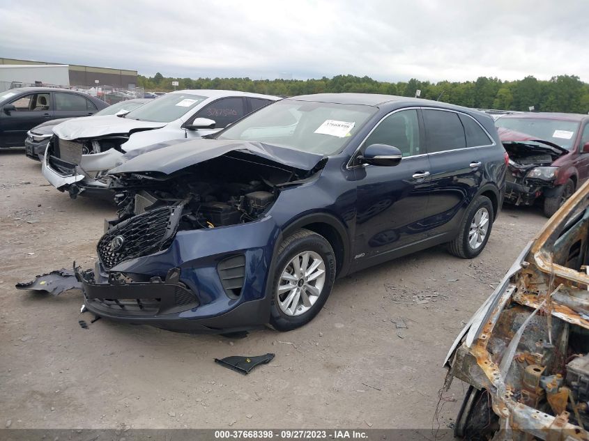 VIN 5XYPGDA37KG544244 2019 KIA SORENTO no.2