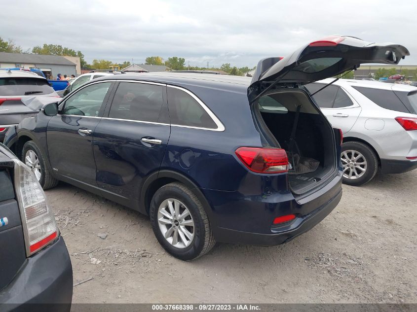 VIN 5XYPGDA37KG544244 2019 KIA SORENTO no.3