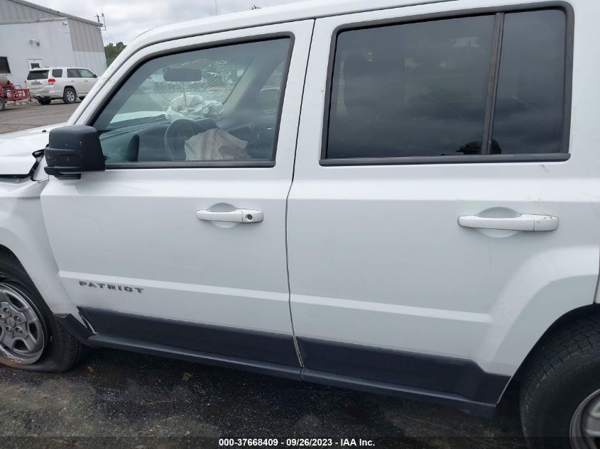 2015 JEEP PATRIOT SPORT - 1C4NJPBB8FD335115