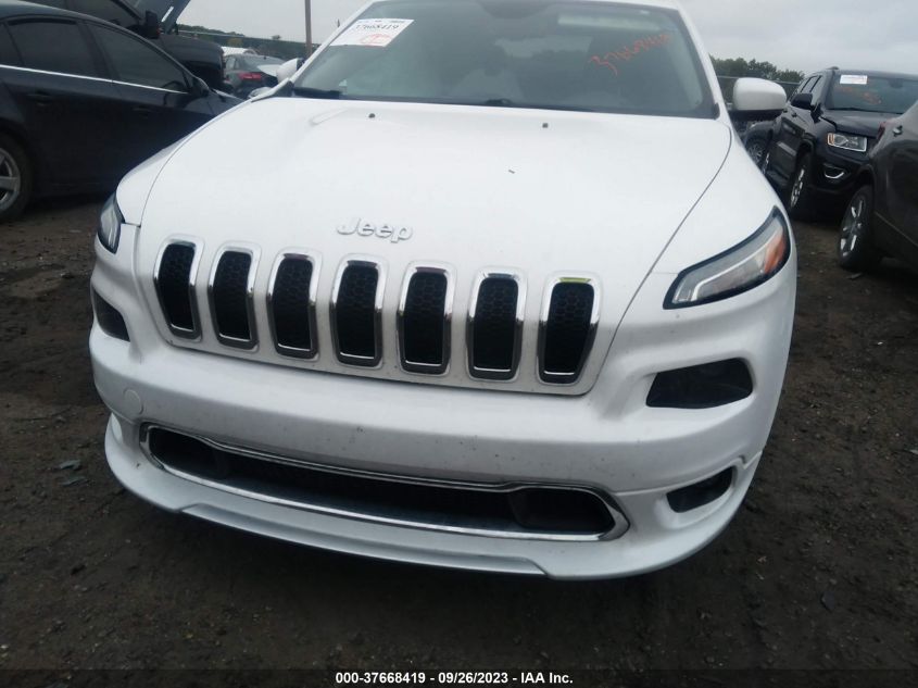 2018 JEEP CHEROKEE OVERLAND - 1C4PJMJX3JD594060