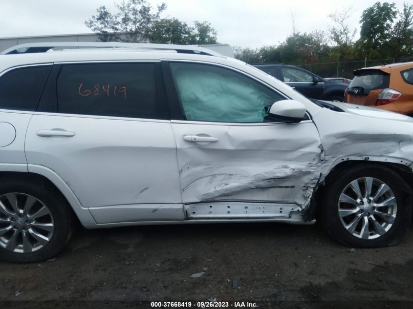 2018 JEEP CHEROKEE OVERLAND - 1C4PJMJX3JD594060