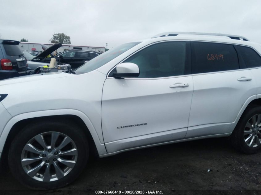2018 JEEP CHEROKEE OVERLAND - 1C4PJMJX3JD594060