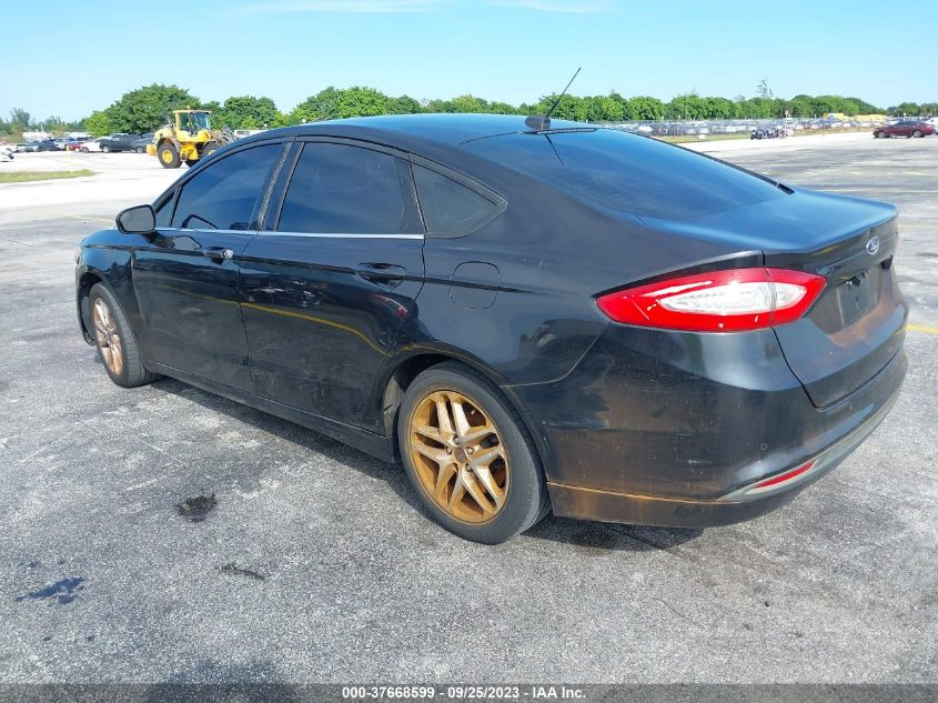 2013 FORD FUSION SE - 3FA6P0HR0DR143700