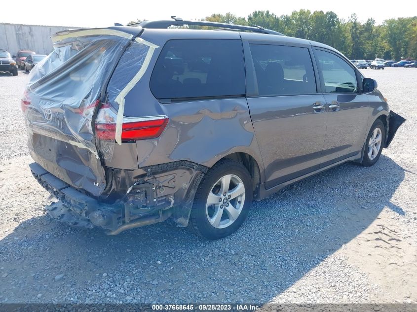 5TDKZ3DC7KS995672 2019 TOYOTA SIENNA, photo no. 4