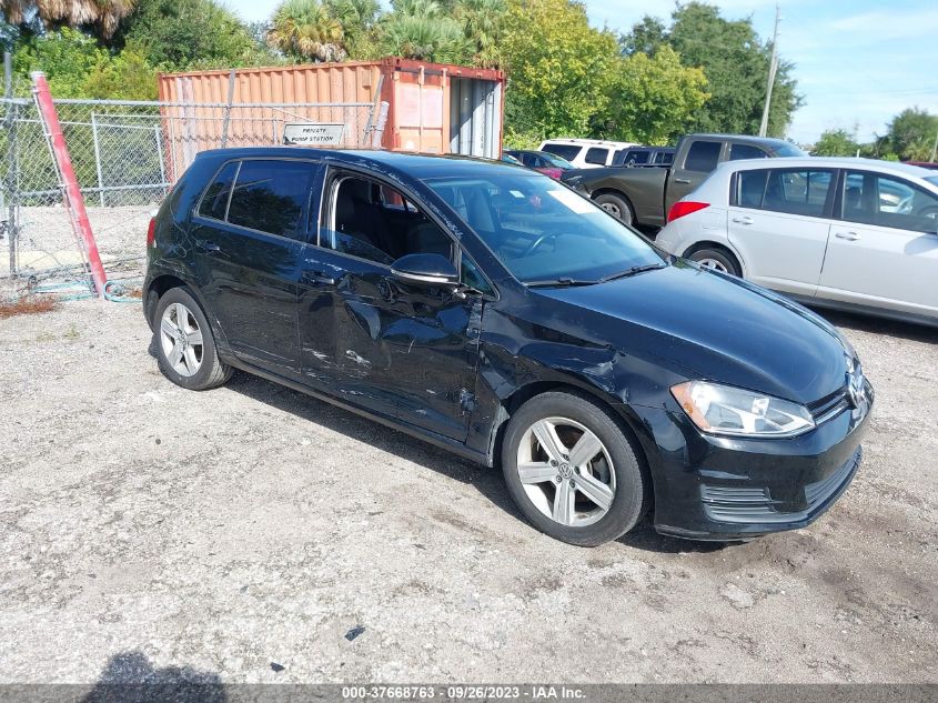 2017 VOLKSWAGEN GOLF S - 3VW217AUXHM025106