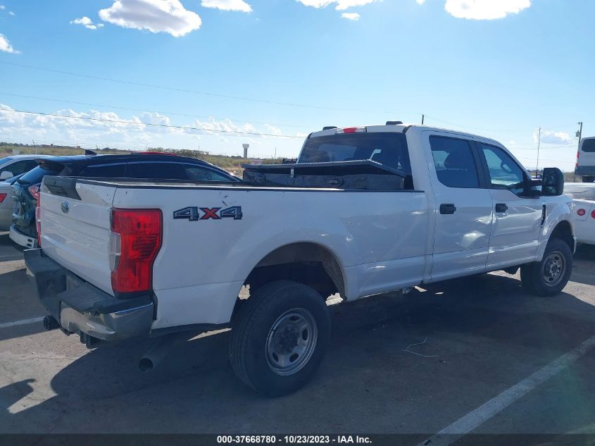 2021 FORD SUPER DUTY F-250 SRW XL/XLT/LARIAT - 1FT7W2B60MEE13524
