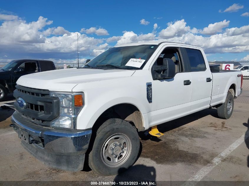 2021 FORD SUPER DUTY F-250 SRW XL/XLT/LARIAT - 1FT7W2B60MEE13524