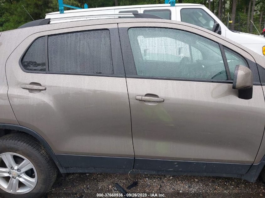 2021 CHEVROLET TRAX LT - KL7CJLSM9MB363433